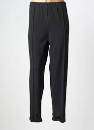 Pantalon slim taille élastique taille normale noir DINA & DESS femme