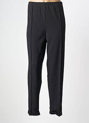 Pantalon slim taille élastique taille normale noir DINA & DESS femme