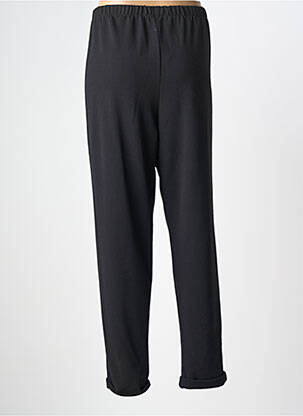 Pantalon slim taille élastique taille normale noir DINA & DESS femme
