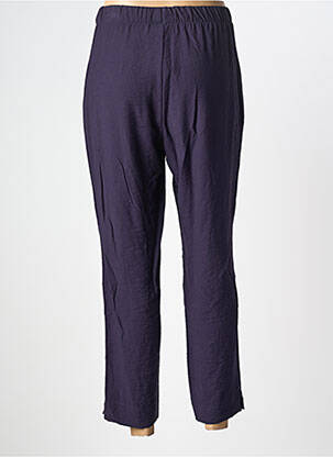 Pantalon 7/8 taille élastique taille normale bleu DINA & DESS femme