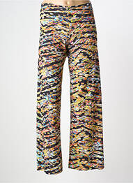 Pantalon droit stretch taille normale noir PAIN DE SUCRE femme