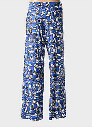Pantalon droit stretch taille normale bleu PAIN DE SUCRE femme
