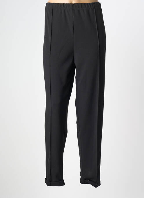 Pantalon slim taille élastique taille normale noir DINA & DESS femme