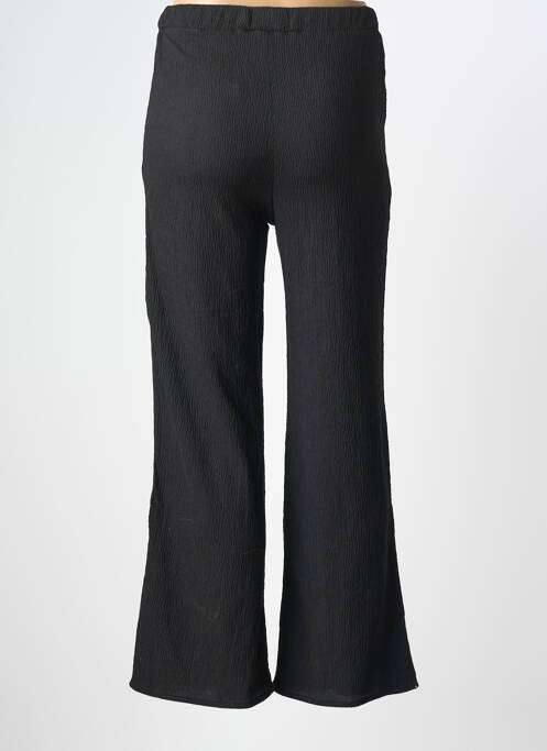 Pantalon droit stretch taille normale noir LOSAN femme