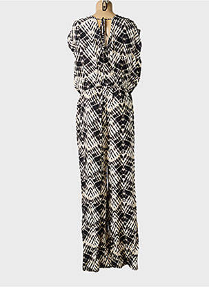 Combi-pantalon coupe fluide sans manche noir MOLLY BRACKEN femme