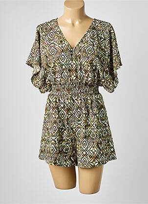 Combishort vert LPB femme