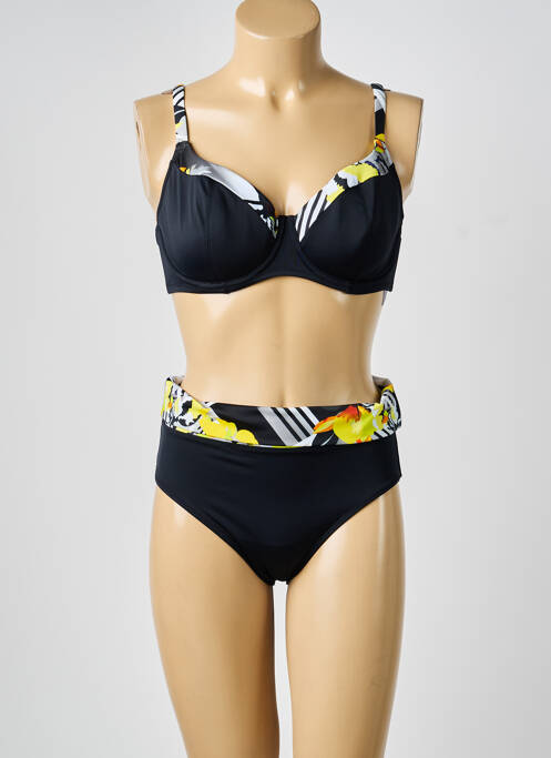 Maillot de bain 2 pièces noir FANTASIE femme