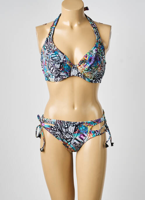 Maillot de bain 2 pièces noir FREYA femme