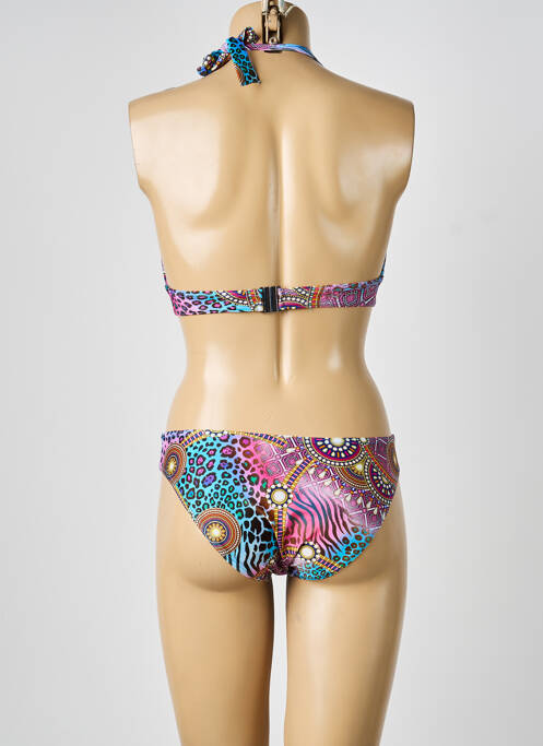 Maillot de bain 2 pièces violet CALAO femme