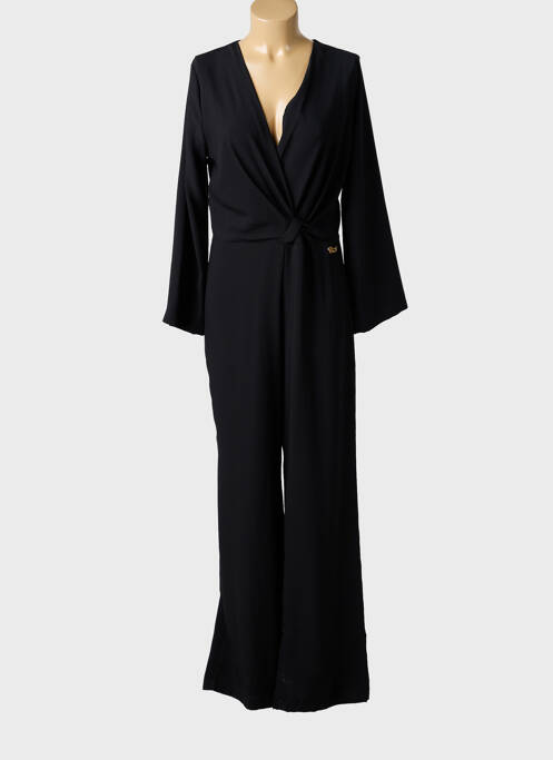 Combi-pantalon coupe cintrée manches longues noir DINA & DESS femme