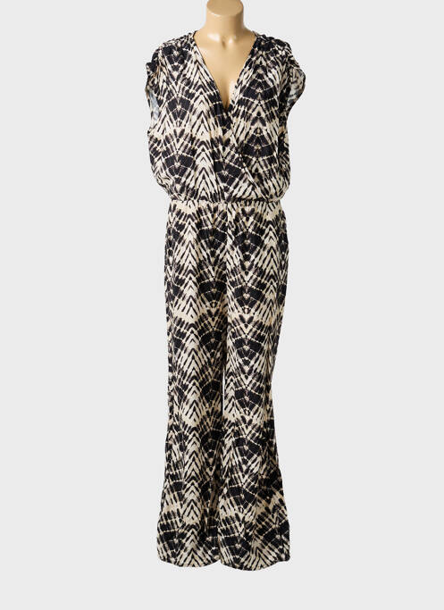 Combi-pantalon coupe fluide sans manche noir MOLLY BRACKEN femme
