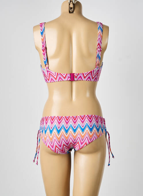 Maillot de bain 2 pièces haut soutien-gorge moulé haut soutien-gorge moulé violet SUNMARIN femme