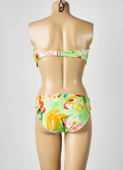 Maillot de bain 2 pièces haut bandeau haut bandeau vert SEAFOLLY femme