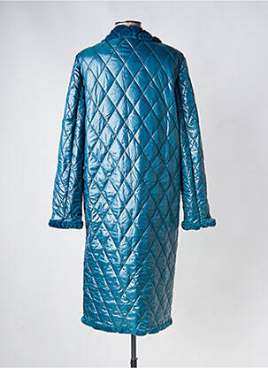 Doudoune poches sans capuche bleu DINA & DESS femme