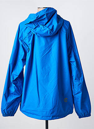 Coupe-vent poches a capuche bleu FUSALP homme
