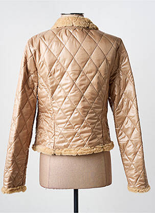 Doudoune manches longues sans capuche beige DINA & DESS femme