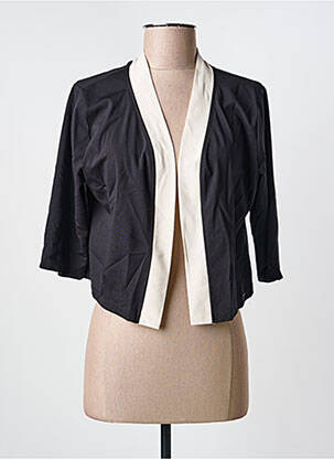 Veste casual coupe cintrée noir PAUL BRIAL femme