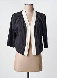 Veste casual coupe cintrée noir PAUL BRIAL femme