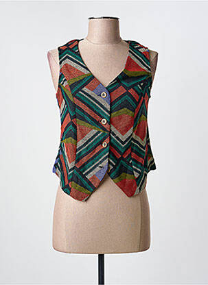 Gilet sans manche noir DINA & DESS femme