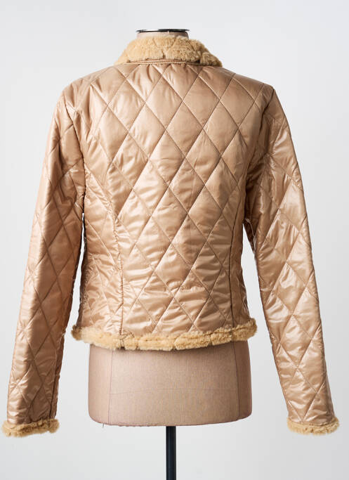Doudoune manches longues sans capuche beige DINA & DESS femme