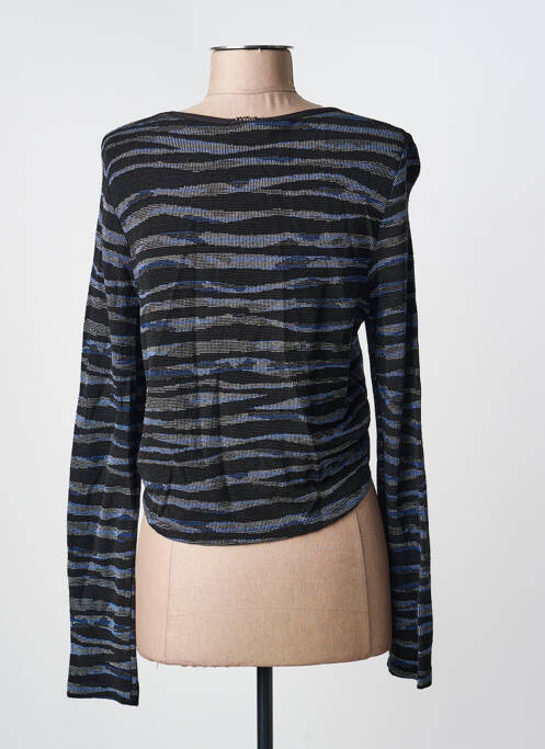 Gilet manches longues noir DECA femme