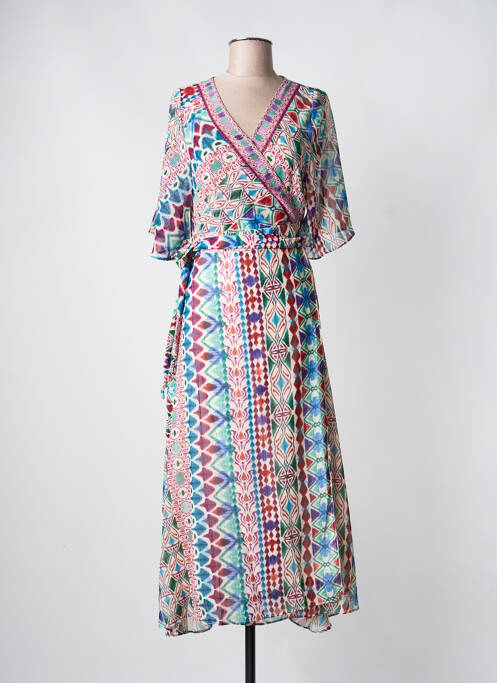 Robe longue blanc MOLLY BRACKEN femme