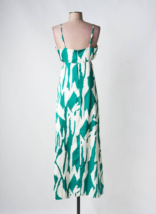 Robe longue vert ENCANDILATA femme