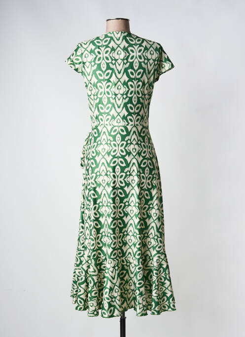 Robe longue vert ENCANDILATA femme