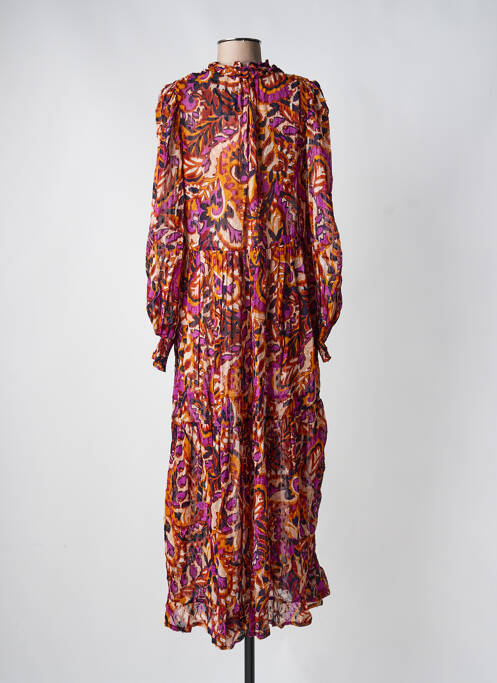 Robe longue violet B.YOUNG femme