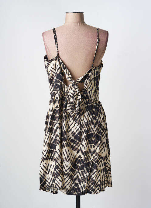 Robe mi-longue beige MOLLY BRACKEN femme