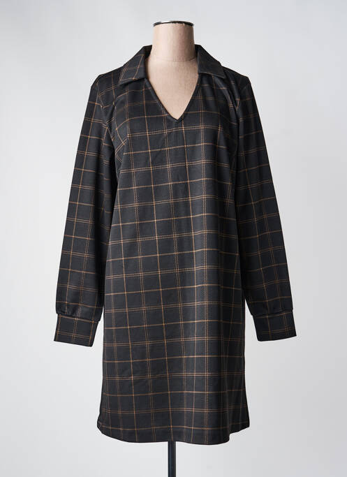 Robe mi-longue noir B.YOUNG femme