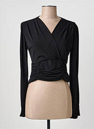 Top stretch manches longues noir DINA & DESS femme