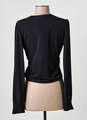 Top stretch manches longues noir DINA & DESS femme
