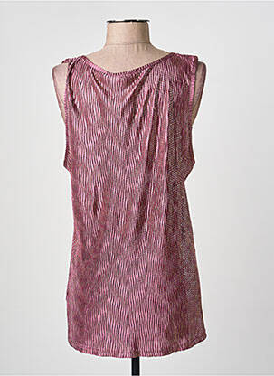 Top coupe cintrée sans manche violet MOLLY BRACKEN femme