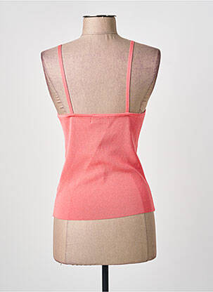 Top stretch sans manche rose MOLLY BRACKEN femme