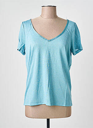Top bleu LPB femme