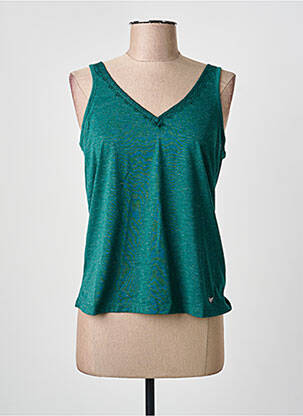 Top vert LPB femme