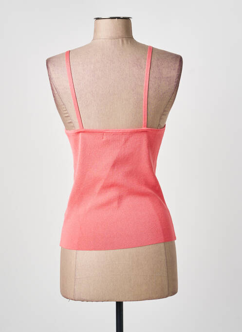 Top stretch sans manche rose MOLLY BRACKEN femme