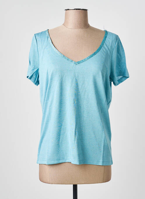 Top bleu LPB femme