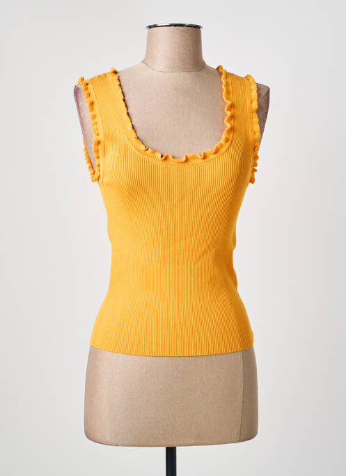 Top orange MOLLY BRACKEN femme