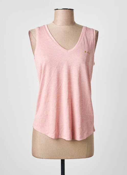 Top rose LPB femme