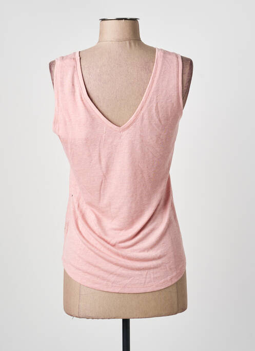 Top rose LPB femme