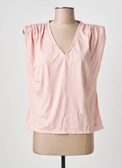 Top rose MORGAN femme