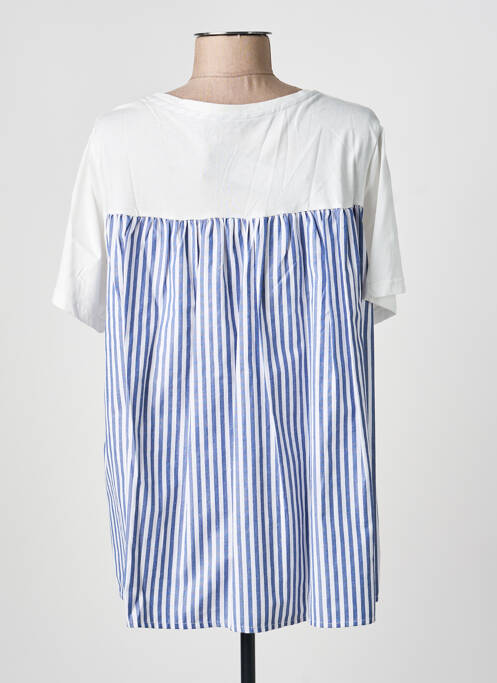 T-shirt bleu BOCETTO femme