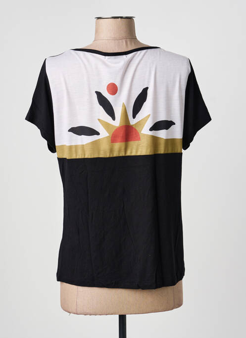 T-shirt noir PAUL BRIAL femme