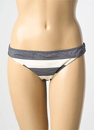 Bas de maillot de bain imprimé fantaisie culotte argent RED POINT femme