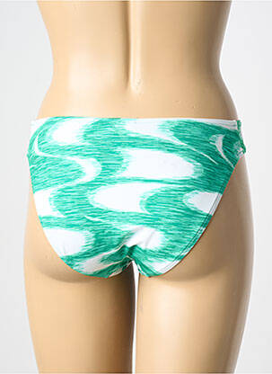 Bas de maillot de bain imprimé fantaisie culotte vert SEAFOLLY femme