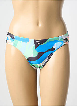 Bas de maillot de bain imprimé fantaisie culotte bleu SEAFOLLY femme
