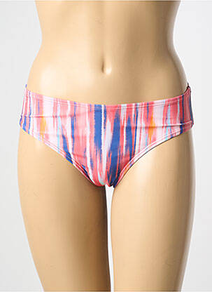 Bas de maillot de bain imprimé fantaisie culotte rose MOLLY BRACKEN femme