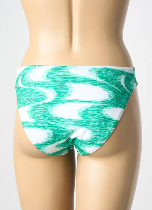 Bas de maillot de bain imprimé fantaisie culotte vert SEAFOLLY femme
